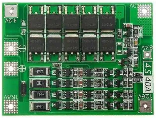 4S 40A BMS Balans Şarj ve Koruma Modülü