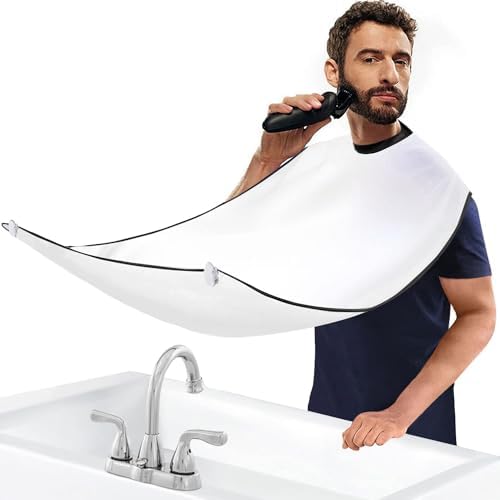 Alternative view of Pratik Sakal Örtüsü Boyunluk Saç Sakal Kesme Önlüğü Fonksiyonel Tela Kumaş Tekrar Kullanılabilir Yıkanabilir Yeni Model