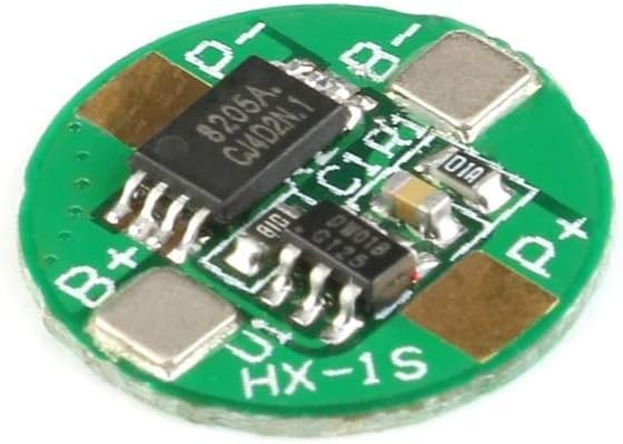 1S 3.7V 2.5A 14500 BMS
