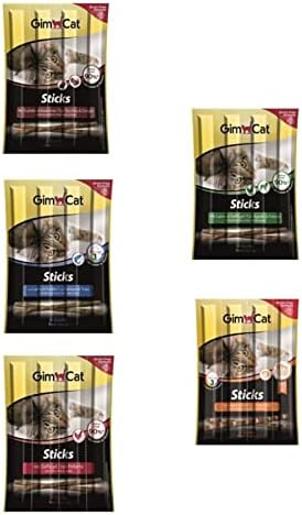 Alternative view of Gimcat Sticks 20 gr 5'li Set (Hindi-tavşan/Somon-morina/Kümes Hayvanı/Deniz Tarağı/Kuzu-Tavuk)