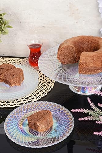 Alternative view of Belinda Cam Tatlı-Kek Takımı 7 Parça-Şeffaf Lüsterli
