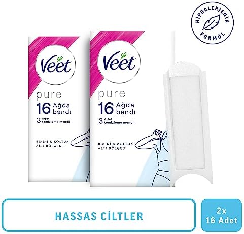 Alternative view of Pure Hipoalerjenik Bikini & Koltuk Altı Ağda Bandı, (2 x 16 Adet)