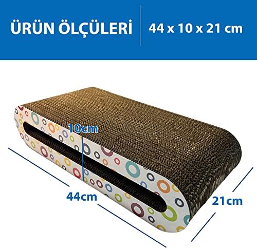 Doğal Kedi Otlu Kedi Tırmalama Kartonları (HR2012C)