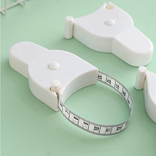 Ergonomik vücut ölçüm bandı I Çevresel ölçüm I Fitness bandı ölçümü I Spor bandı ölçümü vücut çevresini ölçmek için (150 cm)