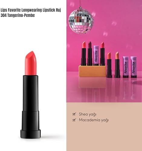Alternative view of Callista Lips Favorite Longwearing Lipstick Kalıcı Ruj 304 Tangerino, Pembe