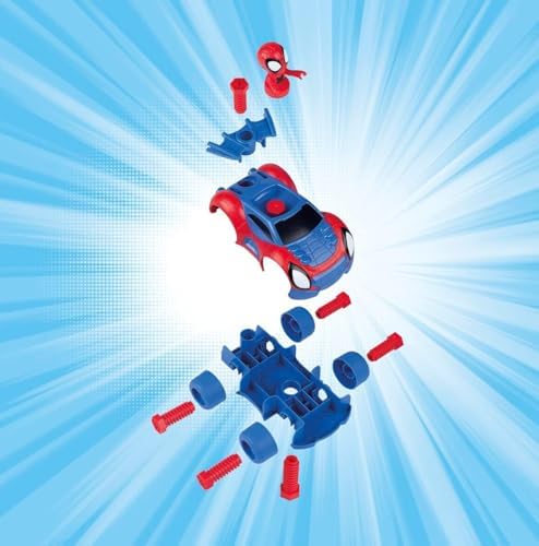 360905, Spidey Özel Tasarımlı Alet Oyuncak Alet Kutusu, DIY Tarayıcısı, Oyuncak Alet Kutusu Aksesuarları