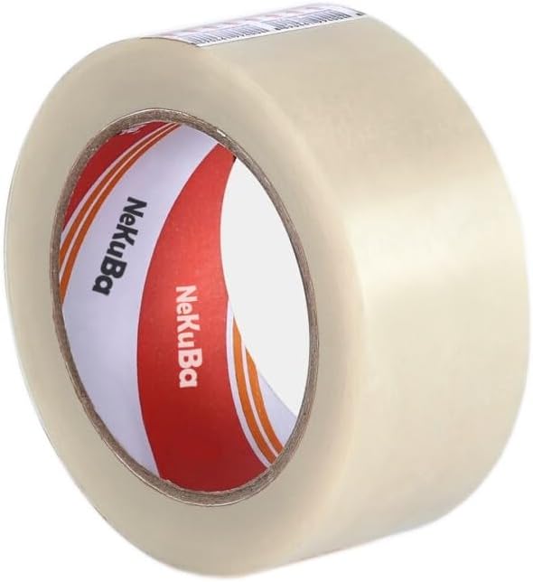 Koli Bandı 6 Adet 45X100 Şeffaf GERGADAN En 45mm, Uzunluk Net 100 metre, Basınca ve gerilime dayanıklıdır, 6'lı Paket