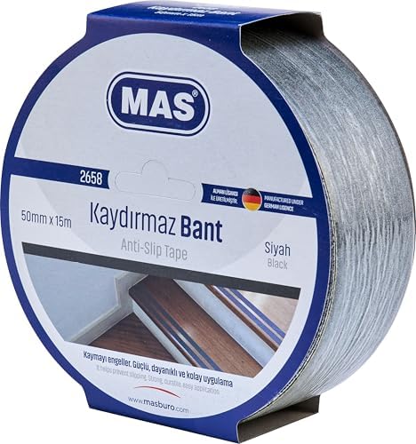 MAS 2658 Kaydırmaz Bant, Siyah