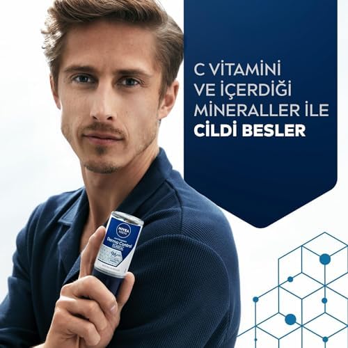 Alternative view of MEN Erkek Roll on Deodorant Derma Control Clinical 50 ml,96 saat üstün koruma,Anti-perspirant,C Vitamini,Ekstra Kuruluk