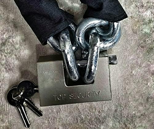 10 mm Kalınlık 200 cm Uzunluğunda Motorsiklet Zincir Kilit
