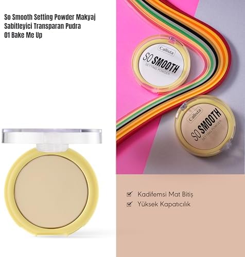 Callista So Smooth Setting Powder Makyaj Sabitleyici Nude Pudra 02 Going Bananas