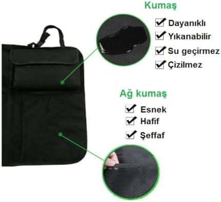 Alternative view of Araç Bagaj Organizer 8 Bölmeli Oto Bagaj Düzenleyici 8 Cepli Çanta