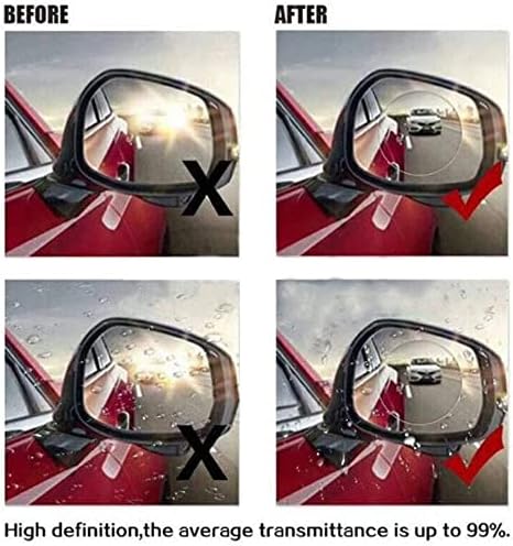 Alternative view of Yağmur Tutmaz Kaydırıcı Film Araç Dış Dikiz Aynası Kolay Görüş Buğu Önleyici (2 Adet)