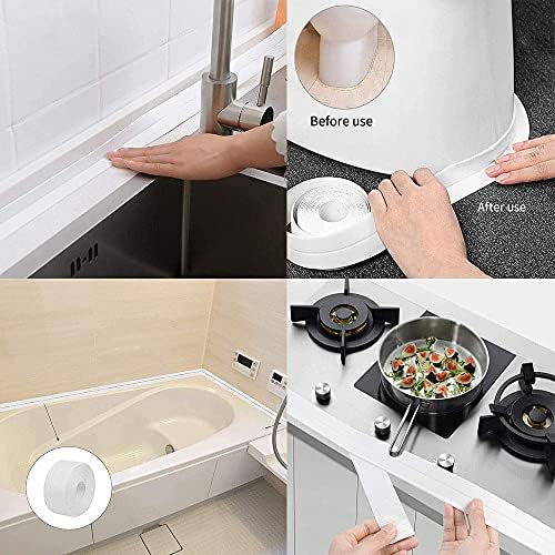 Alternative view of Sızdırmazlık Bandı Banyo Mutfak Lavabo Küvet Duş Teknesi Su Geçirmez Kenar Bant (320 cm)