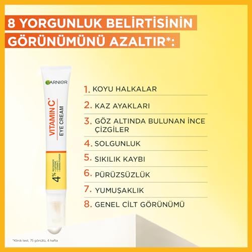 C Vitamini Parlak Aydınlatıcı Göz Kremi