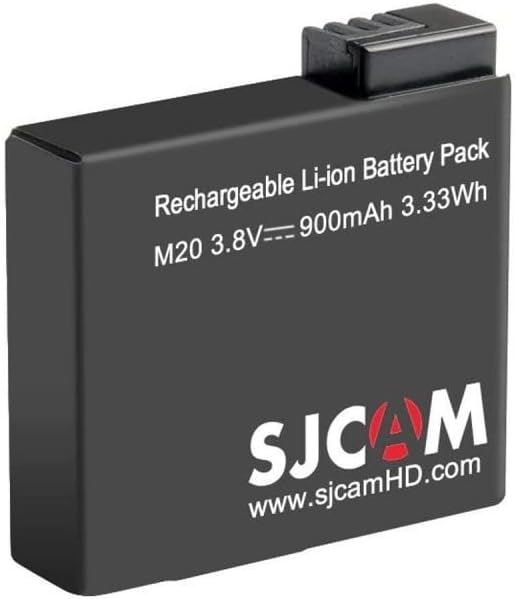 Alternative view of M20 900mAh Li-Ion Ultra Dayanıklı Aksiyon Kamerası İçin Batarya