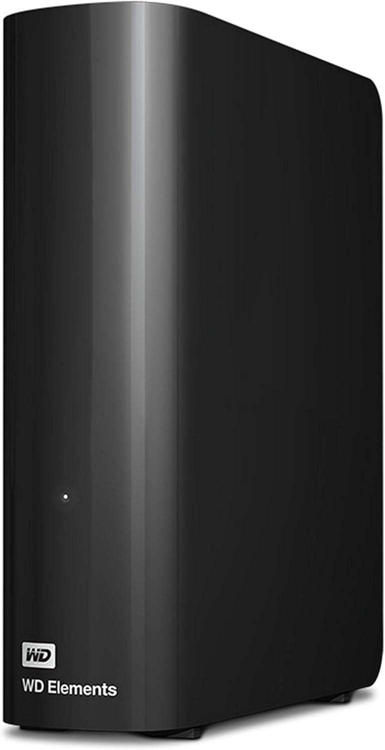 Alternative view of WD masaüstü bellek 22 TB (masaüstü bellek USB 3.0 uyumlu, fotoğraf, müzik, video ve diğer tüm dosyalar için ek bellek, darbeye dayanıklı), mekanik sabit disk, siyah