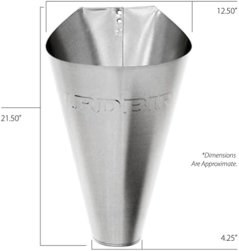 Alternative view of YARDBIRD 43649 Çelik 2'li Paket Büyük Galvanizli Kümes Hayvanları Kısıtlama Konileri