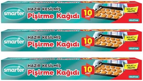 3 PAKET (30 ADET X 3) YAĞLI PİŞİRME KAĞIDI HAZIR KESİLMİŞ
