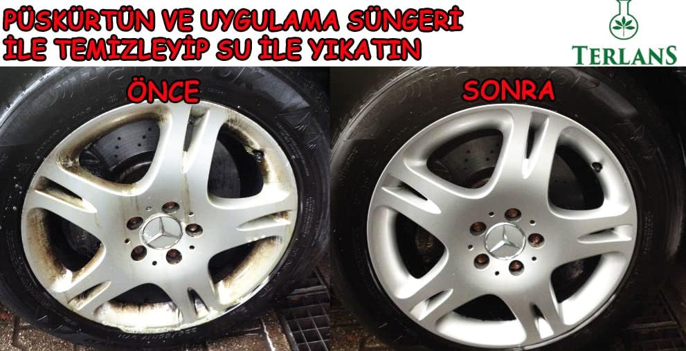 Alternative view of Motor ve Jant Temizleyici | Su Bazlı | 5 KG + Uygulama Süngeri | Engine and Rim Cleaner