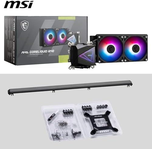MSI MAG CoreLiquid I240 240mm Siyah İşlemci Sıvı Soğutucu