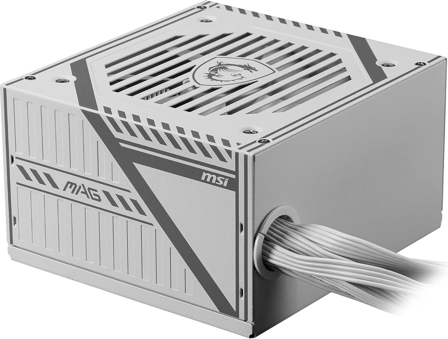 MSI PSU MAG A650BNL WHITE 650W 80+ BRONZE POWER SUPPLY