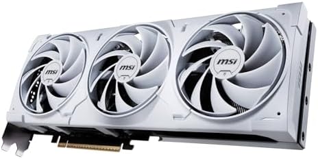 Alternative view of MSI VGA GEFORCE RTX 5080 16G VENTUS 3X OC WHITE RTX5080 16GB GDRR7 256 B DX12 PCIE 5.0 X16 (3XDP 1XHDMI)
