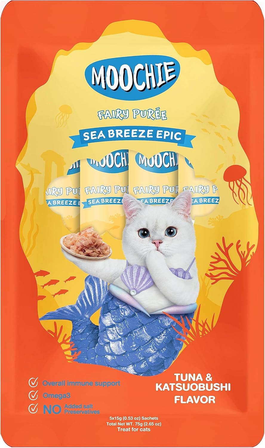 Alternative view of Moochie Sıvı Kedi Ödülü Ton-Katsuobushi 5x15 gr