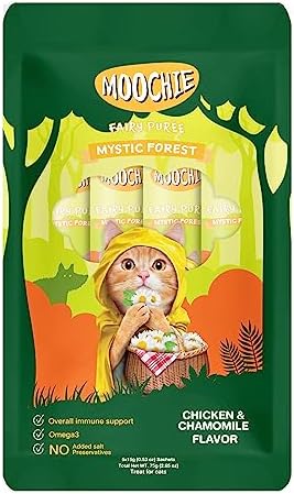 Alternative view of Moochie Sıvı Kedi Ödülü Tavuk-Papatya 5x15 gr