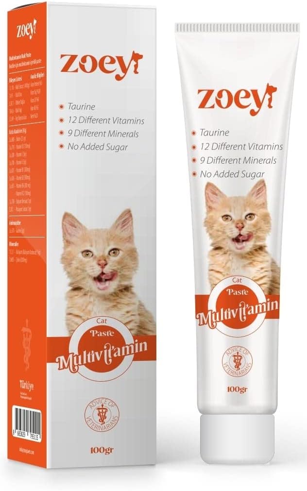 Alternative view of Zoey Multivitamin Paste, Yetişkin Kediler İçin Multivitamin Macunu 100 gr