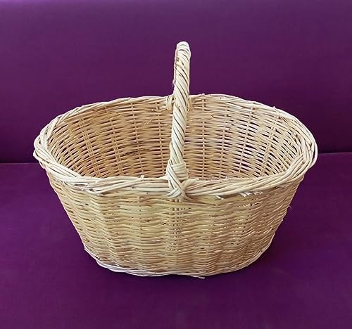 Piknik Sepeti Hasır Sepet Piknik Çantası