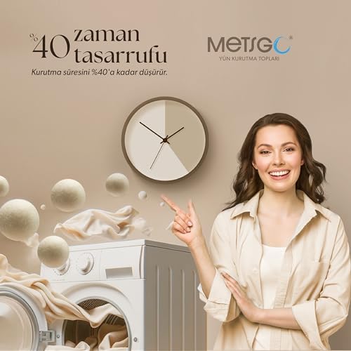 Alternative view of Yün Kurutma Topları -%100 Organik Koyun Yünü - Çamaşır Kırışık Önleyici - Kurutma Makinesi Topları - Çamaşır Tüy Toplayıcı – Antistatik Çamaşır Topları – Doğal Çamaşır Kurutma Topları