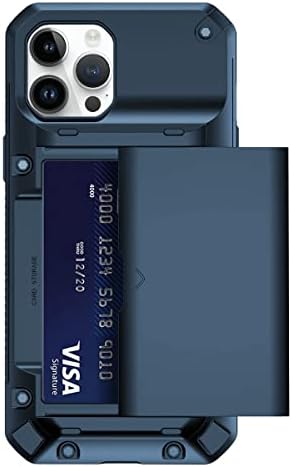 Alternative view of LABS 14 Pro Max Slide Armor Sürgülü Kart Hazneli Koruyucu Kılıf (Mavi)