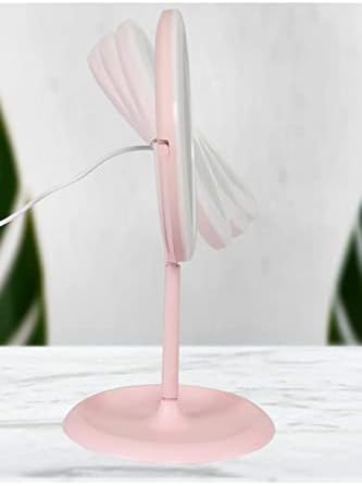 Alternative view of Beyaz Dokunmatik Led Işıklı Usb Li Yuvarlak Masa Üstü Makyaj Aynası Makyaj Aynası Ledli