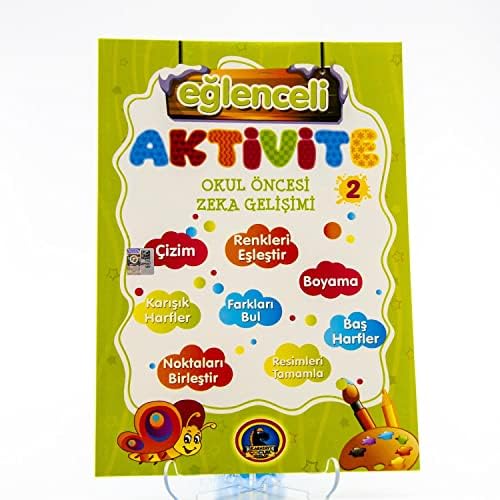 Çocuk Boyama Kitabı Sihirli Boyama Defterleri Boyama Seti Takım Boyama Paketi Anaokulu Kreş İlkokul Orta Okul 3 Yaş ve Üzeri Eğitici ve Öğretici Öğrenci Defteri (Eğlenceli Aktivite 2)