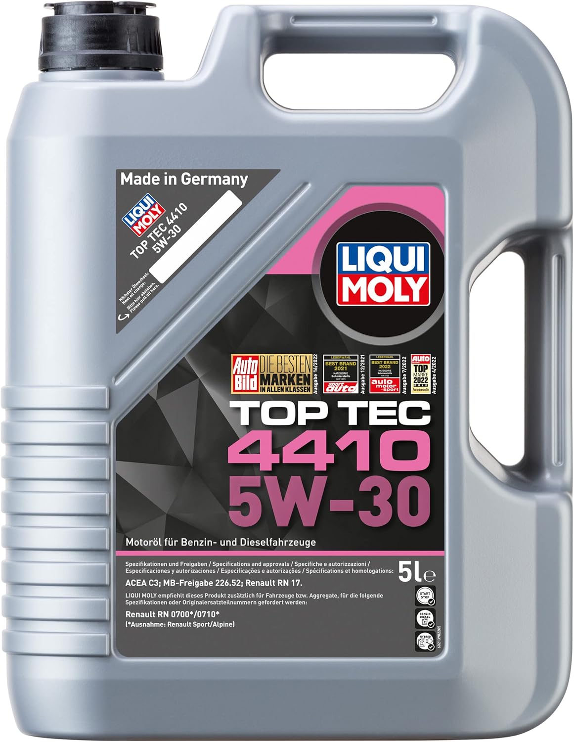 Moly Top Tec 4410 5W-30 5 lt Motor Yağı