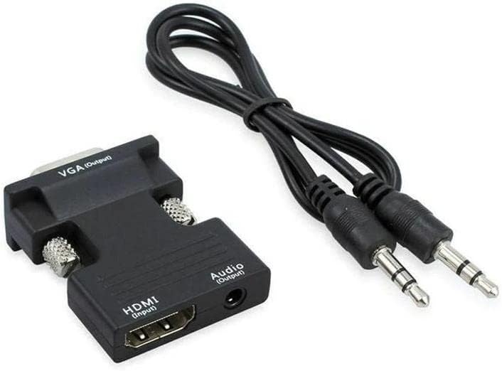 Alternative view of Ses Destekli Hdmi To Vga Monitör Çevirici Dönüştürücü Adaptör