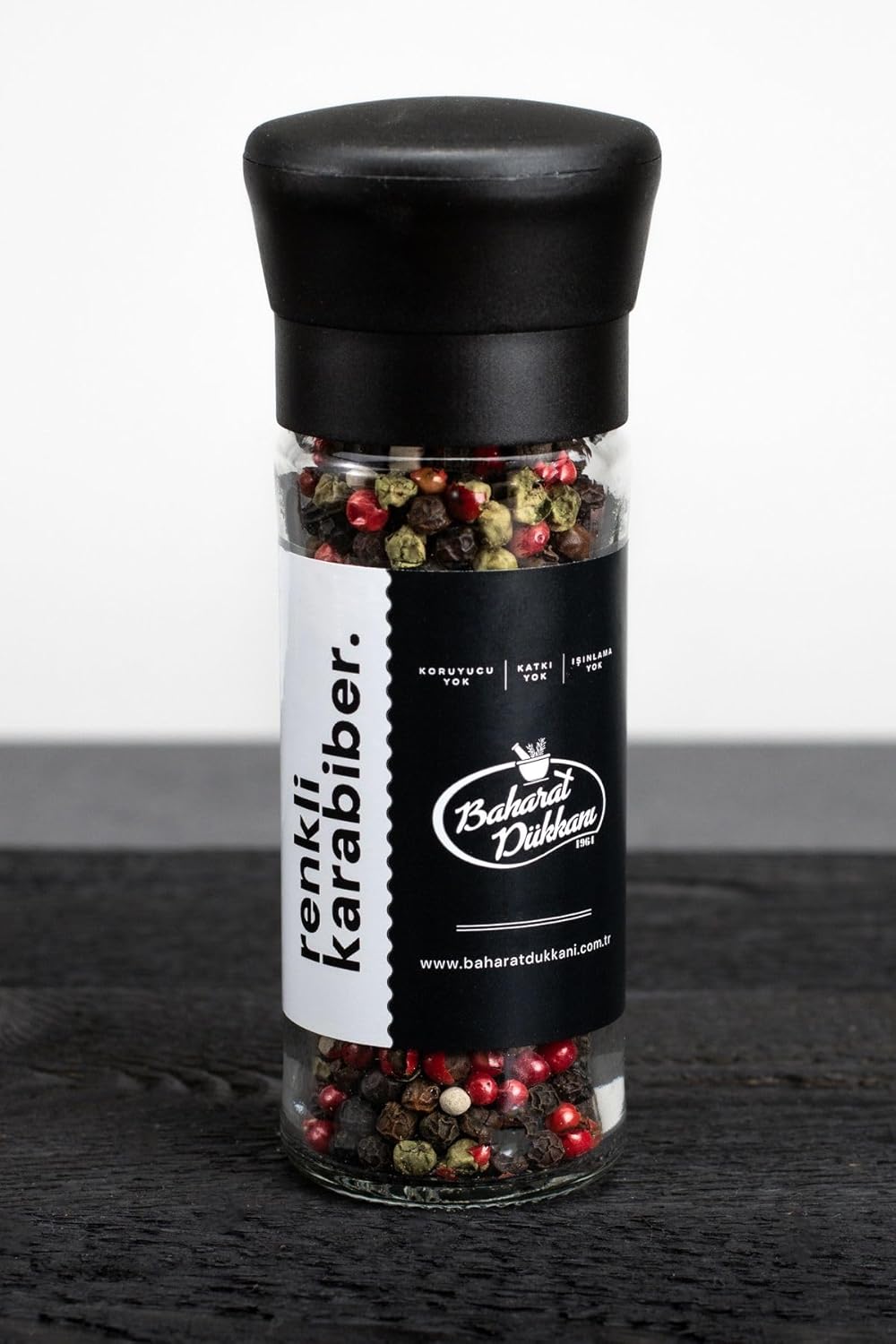 Baharat Dükkanı Renkli Karabiber 50gr (değirmen kapak)