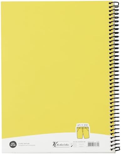 Alternative view of 80 Yaprak Kareli Hafif Kağıt Stickerli Defter, Şort, 18.5x25cm