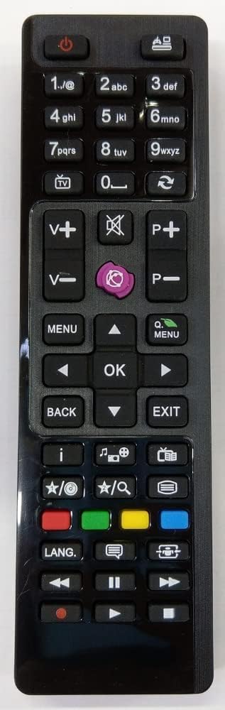 Alternative view of VESTEL SEG REGAL FINLUX TECHWOOD Hİ-LEWEL KUMANDA MOR TUŞLU LCD LED SMART 4K TV KUMANDASI