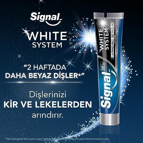Signal Diş Macunu Arındırıcı Beyazlık Aktif Karbon 75 ml