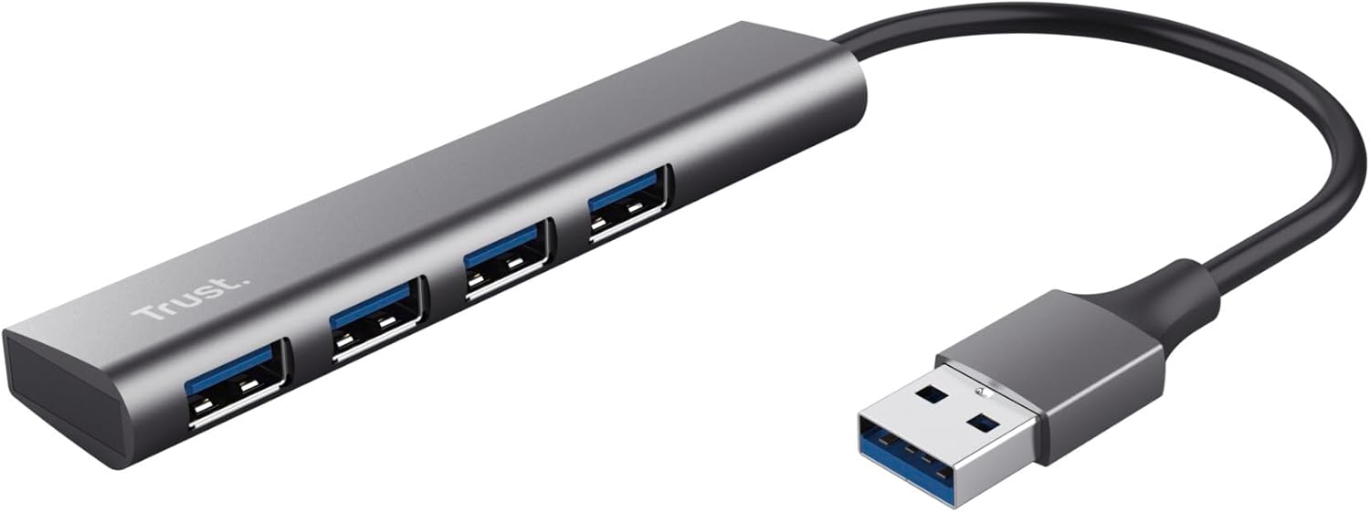 Alternative view of Halyx 4 Port USB Hub 3.2 - Tak Çalıştır, Küçük, Şık ve Güçlü, Kablo Uzunluğu: 10 cm, Toplam Ağırlık:38 gr