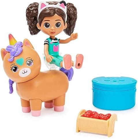 Alternative view of , Cat-tivity Set, Kittycorn At – Gabby ve Kico gökkuşağı tek boynuzlu at seti, 3 yaşından büyük çocuklar için uygundur