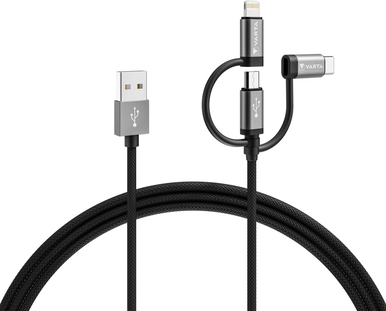 Kablo 3IN1 USB A -LIGHT/M-USB/T. C