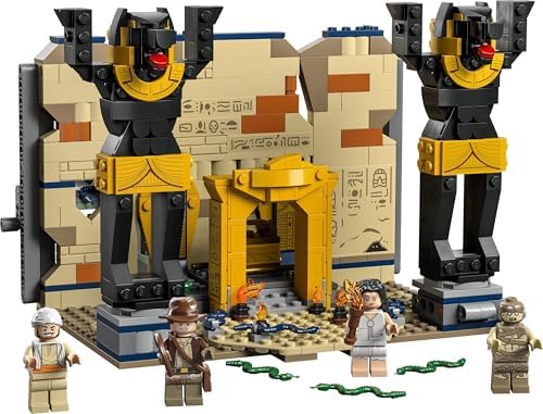 Alternative view of Indiana Jones Kayıp Mezardan Kaçış 77013, 8 Yaş ve Üzeri Çocuklar için Tapınak Modeli ve Indy Minifigürü İçeren Yaratıcı Oyuncak Yapım Seti (600 Parça)