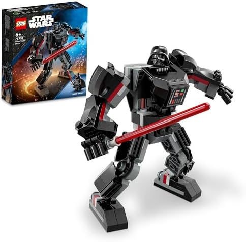 Alternative view of ™ Vader Robotu 75368-6 Yaş ve Üzeri Hayranı Çocuklar için Yaratıcı Oyuncak Yapım Seti (139 Parça)