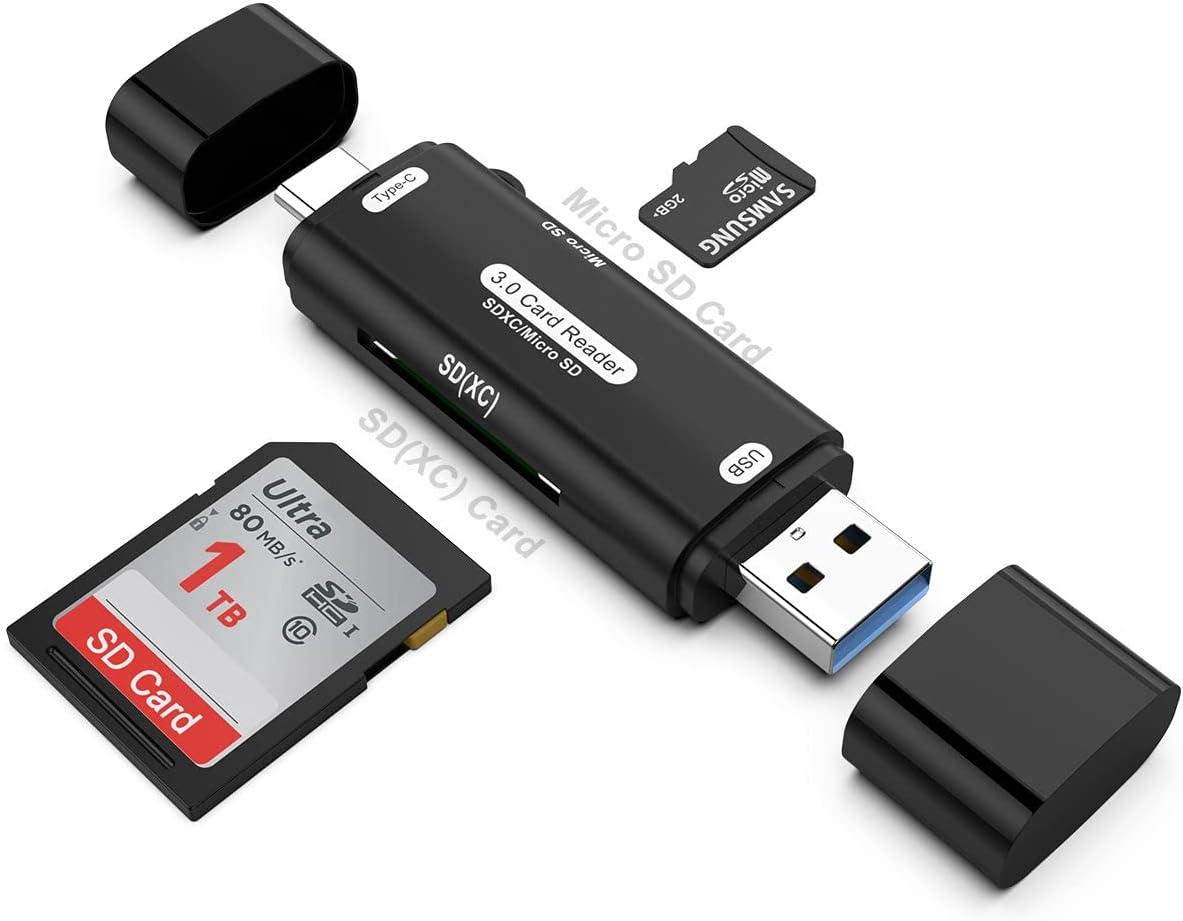Micro SD Kart Okuyucu Type C to USB 3.0 Çevirici OTG 5 Gbps Hafıza Kartı Okuyucu Adaptör Micro SD Card Reader RKTSD