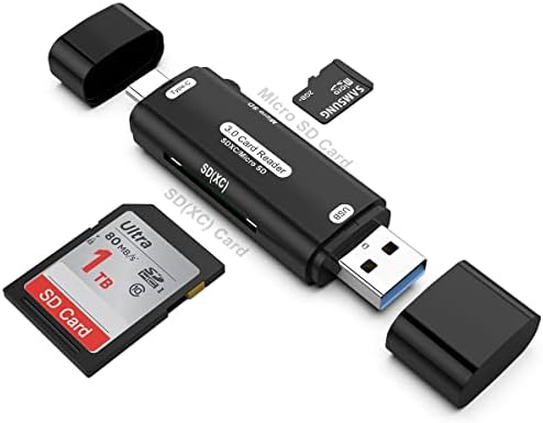 Alternative view of Micro SD Kart Okuyucu Type C to USB 3.0 Çevirici OTG 5 Gbps Hafıza Kartı Okuyucu Adaptör Micro SD Card Reader RKTSD