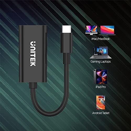Alternative view of UNITEK Adaptör USB-C - HDMI 2.0, 4K@60Hz | V1421A | HDCP 2.3 | Yansıtma modu | Genişletme modu | Thunderbolt 3 | DPA modu