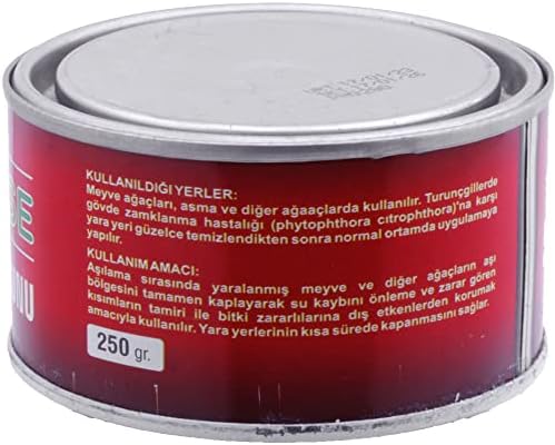 Aşı Macunu Soğuk Uygulanan Budama Macunu 250 Gr (5 ADET)